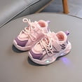 thumbnail image 6 of HOOJT Clearance!Spring Children LED Light Up Girls Bow Strawberry Baby Casual Luminous Shoes, 6 of 6