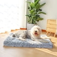 thumbnail image 7 of Petimi Dog Bed, Washable Dog Bed for Crates, Soft Pet Pad Suitable for Medium to Large Dogs and Cats, 39.3"x23.6"x3.9"(Gray), 7 of 7