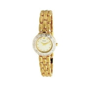 Ladies Gold-Tone Swarovski Crystal Watch