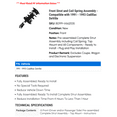 thumbnail image 2 of Front Strut and Coil Spring Assembly - Compatible with 1991 - 1993 Cadillac DeVille 1992, 2 of 2