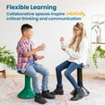 thumbnail image 5 of ECR4Kids ACE Active Core Engagement Wobble Stool, 18-Inch Seat Height, Flexible Seating, Green, 5 of 10
