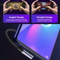 thumbnail image 2 of USB C to USB C Cable 100W  6.6ft C to C Cable Fast Charging Type C Charger Fast Charging Right Angle Sideways Phone Charger for iPhone 17 Pro Max Accessories M5 MacBook Air Samsung S25 iPad, 2 of 9