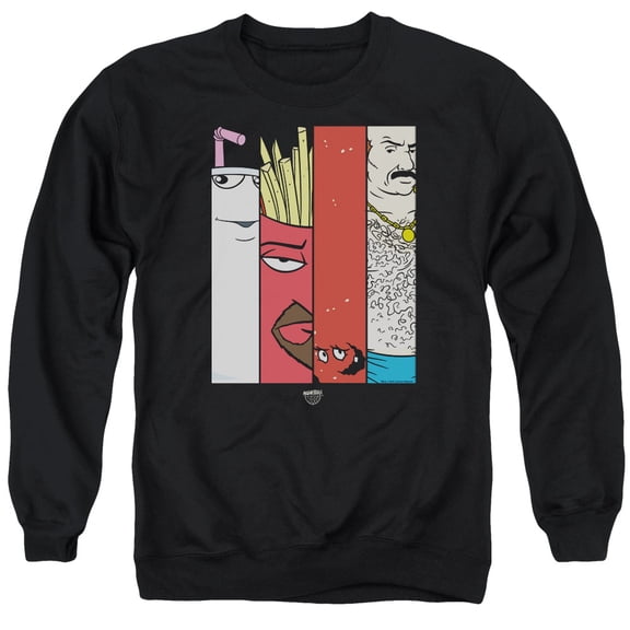 Aqua Teen Hunger Force - Group Tiles - Crewneck Sweatshirt - XXX-Large