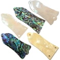 thumbnail image 5 of Electric or Acoustic Guitar Truss Rod Cover Abalone or Mother of Pearl White Pearl 3 Hole, 5 of 12