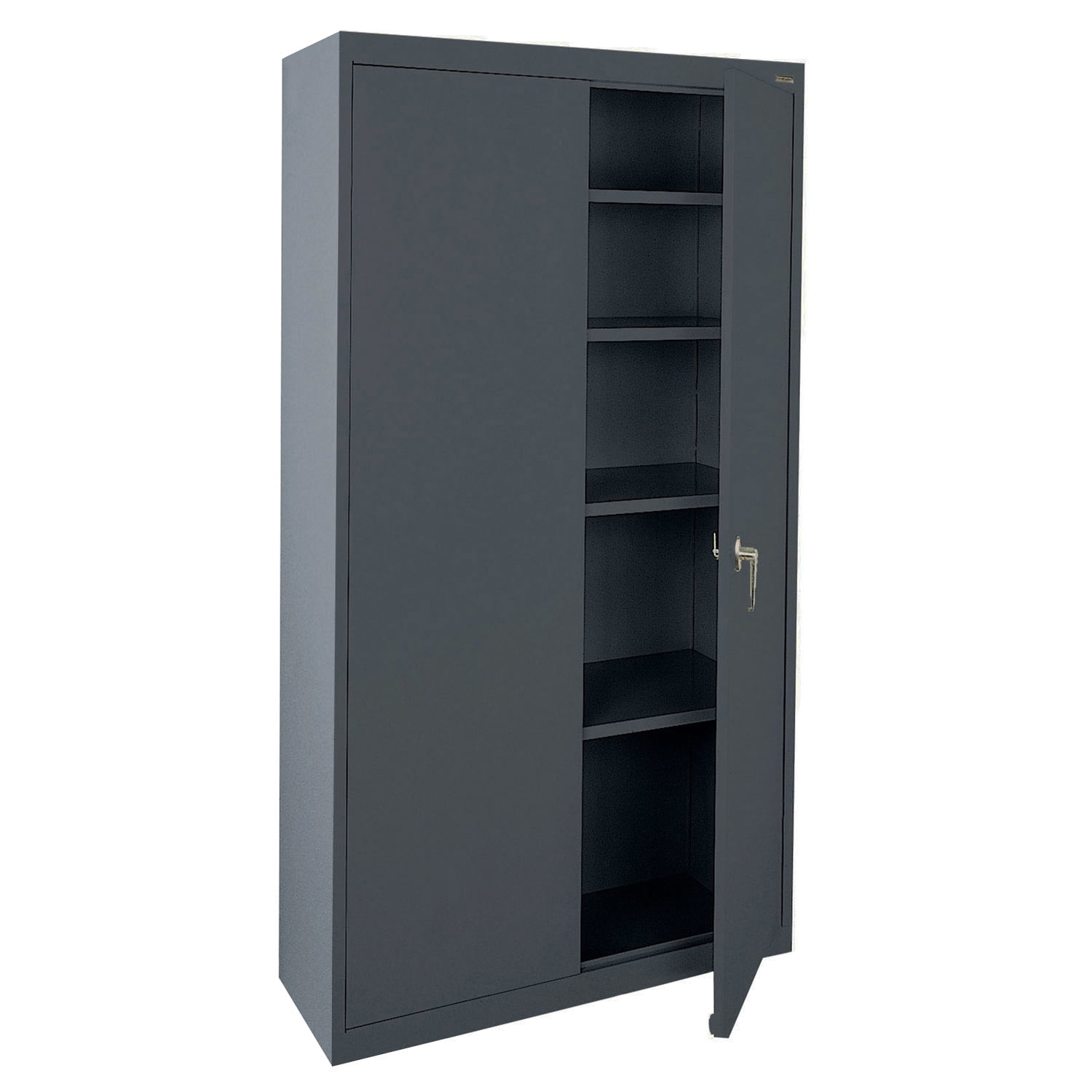 Sandusky Nystead 20-Gauge Welded Steel Garage Storage Cabinet, Charcoal