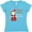 Aqua, variant on Inktastic Santa Claus is on His Way Christmas Women's V-Neck T-Shirt