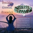 thumbnail image 6 of Monebena 2Pcs Heart Bracelet for Women 8mm Crystal Bracelets Gifts Healing Crystal Bracelets Love Charm Bracelet for Women Natural Stone Stretchable Jewelry Birthday Beaded Bracelet Gift for Women, 6 of 14