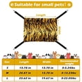 thumbnail image 4 of Hamaca Colgante para Gatos Jetec Reversible Suave y Transpirable 2 piezas, 4 of 7