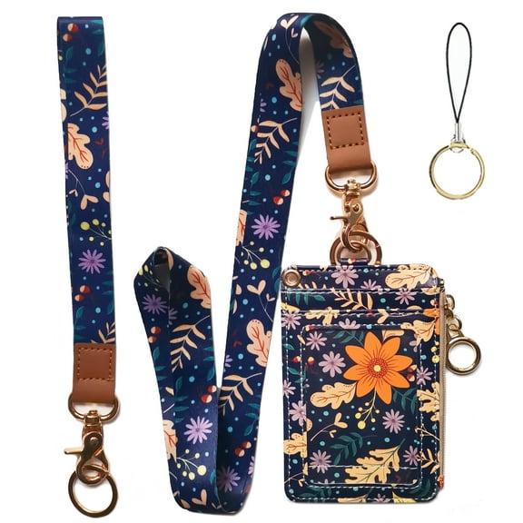 bolimoss Adjustable Badge and ID Holders, Polyester