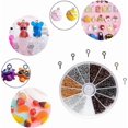 thumbnail image 4 of 600 Pieces Eye Screws Mini Screw Eyelets Screw Hooks for Jewelry Making DIY Crafts Beads, 6 Colors, 8mm*4mm, 4 of 4