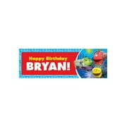 Personalized Chuggington Happy Birthday Banner