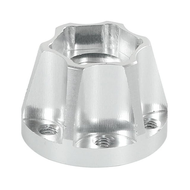 Adaptador de hexagonal , 4 piezas de aleación de aluminio adaptador hexagonal de de rueda de 12mm para SCX10 D90 15mm Hugo rc rueda de coche hexagonal