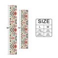 thumbnail image 6 of Yayeee Table Runner 70 inches Long Home Kitchen Dinning Party Decoration, Beige Red Floral, 6 of 7
