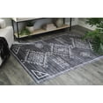 thumbnail image 2 of Signature Design by Ashley Contemporary Arloman 5' x 7' Rug  Black/Cream/Gray, 2 of 5