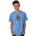thumbnail image 3 of Life is Crap Crying Baby and Santa Men's Big & Tall Crewneck Graphic Tee Brisco Brands 2X, 3 of 5