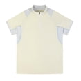 thumbnail image 2 of WIZUTIZ Mens T-Shirt Solid 1/4 Zip Neck Tees Short Sleeve Quick Dry Summer Shirts Athletic Casual Cool Outfits, 2 of 5