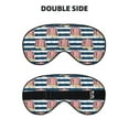 thumbnail image 2 of Naloa Popcorn Print Sleep Mask for Sleeper, Light Blocking Sleeping Eye Mask for Women Men, Eye Shade with Adjustable Strap for Travel, Nap,Meditation, 2 of 7