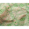 thumbnail image 5 of oneOone Silk Tabby Light Green Fabric Tribal Quilting Supplies Print Sewing Fabric By The Yard 42 Inch Wide, 5 of 6