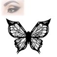 thumbnail image 1 of Butterfly Eyeliner Stencil, Reusable Flexible Eyeliner Applicators Shaper Tool, Eye Makeup Stencil, Winged Eyeliner Stamp, One Swipe Eyeliner Butterfl, 1 of 5