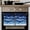 Blue White, variant on Navy Blue Ombre 1 Pack Kitchen Towel, Water Absorbent Dish Towel, Modern Moire Abstract Art Luxury Decorative Hand Towels - Quick Drying Cloth for Cooking Baking, 18x28 Inch