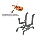 thumbnail image 3 of Soporte de Violía Plegable de Piso, Cojín de esponja Suave retráctil retráctil de violín Soporte de violín resistente a Buena compatibilidad para la escuela, 3 of 7