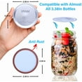 DVAM Wide Mouth Canning Lids Used as Mason Jar Lids, Ball Canning Lids