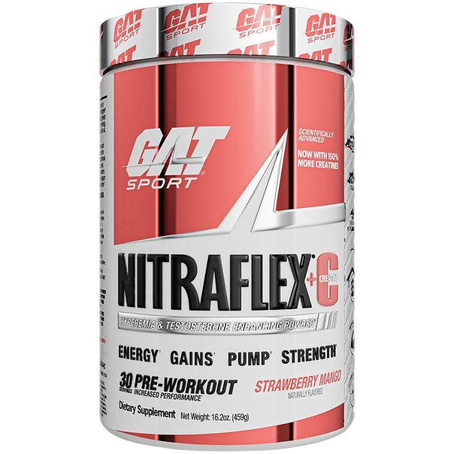 Óxido nítrico Gat Nitraflex + Creatina 30 Servicios Gat Sport Nitraflex + Creatine