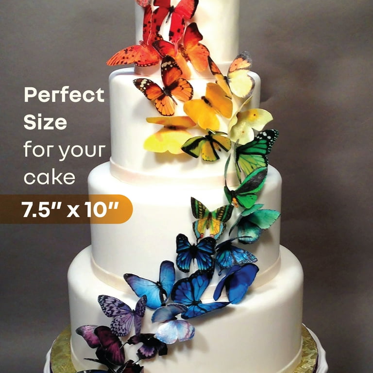 Custom Cake Edible Images, Make your Own Custom Cake Topper Edible Personalized Image (7.5"x10")