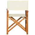 thumbnail image 5 of vidaXL Director's Chair Solid Acacia Wood, 5 of 5