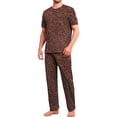 thumbnail image 4 of Conjunto De Pijama Shendy Vendy 2 Piezas Para Hombre Elegante Camisa Pantalon, 4 of 4
