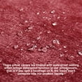 thumbnail image 4 of Unique Bargains Soft Water Repellent Throw Pillow Covers Burgundy 12"x20", 4 of 8