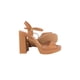 thumbnail image 3 of Zapatilla Mujer VIZZANO 6551100 Tacon Bloque marron claro 26.5, 3 of 4