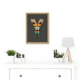 thumbnail image 2 of Letter Y Cat Face Multicoloured Decorative Graffiti Mural Alphabet Initial Stencil Artwork Framed Wall Art Print A4, 2 of 4