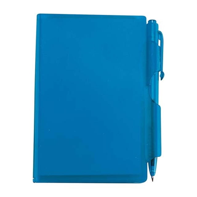 Paquete 70 piezas Block de notas con 60 hojas blancas/Con bolígrafo azul 7.9 x 10.5