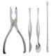 thumbnail image 1 of Jinyi Crab Tools, Kit Tools, Nuter Nuts Tool, Less Steel Crab Opener Clip Lobster Fork Er Tool Set For Seaf, 1 of 5