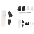 thumbnail image 3 of Repuesto de bisagra de cubierta de motor de rejilla de admisión de plástico negro para 1:10 RC Crawler Traxxas TRX-4 Body seitruly WJ3294-02, 3 of 7