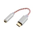 thumbnail image 3 of Cable Convertidor De Tipo C A 3,5 Mm Plata Universal Multifuncional Dac Hifi Tipo-C A Conector De Audio Dongle Cable Adaptador De Auriculares Para Computadora Teléfono Tablet matsuzay EL009122-00, 3 of 6