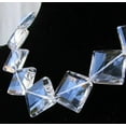 thumbnail image 2 of Sparkling Designer Faceted (Pin Cushion Cut) 20mm Quartz Bead Strand 110449, 2 of 4