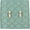 Buckingham Green with Gold, variant on Meriville Moroccan 2 Toggle Wallplate, Double Switch Electrical Cover Plate, Ivory
