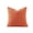 Orange, variant on Cinvoph Solid Velvet Throw Pillow Covers Soft Decorative Couch Pillow Cases For Living Room Bedroom Sofa Bed Home Decor 18" White