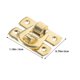 thumbnail image 5 of unbranded 20Ud Compacto Para Cajas De Madera Ideal Para Joyería Y Regalos Color Amarillo, 5 of 6