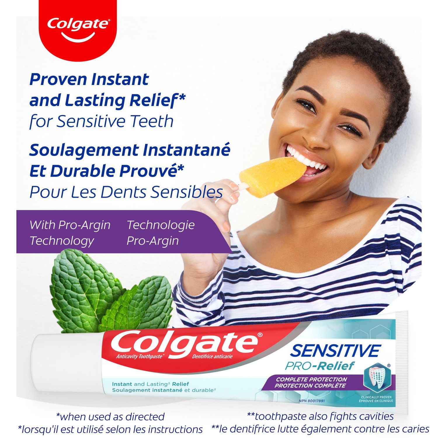 Dentifrice Colgate Sensitive Pro-Relief Protection complète 75 ml