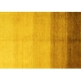 thumbnail image 1 of Ahgly Company Machine Washable Indoor Rectangle Abstract Yellow Modern Area Rugs, 7' x 9', 1 of 4