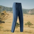 thumbnail image 2 of YLSDY Men's Joggers Lightweight Quick Dry Casual Athletic Hiking Pants Sweatpants with Pockets Elastic Waist Blue M, 2 of 4