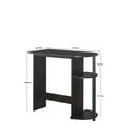 Mainstays Computer Desk with Side Storage, Espresso