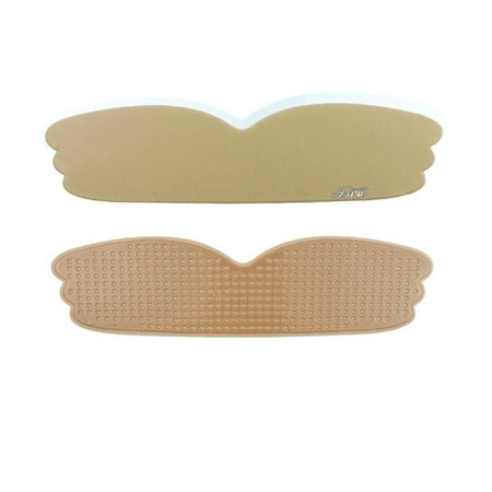 

Reusable Push Up Invisible Silicone Strapless Bra Self Adhesive Bras Nipple Cover Gathered Bralettes BEIGE A/B 3