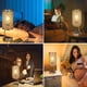 thumbnail image 2 of Luz de noche Neoglint Lámpara de mesa cristal 6 W carga inalámbrica USB 3 niveles brillo ajustable, 2 of 7