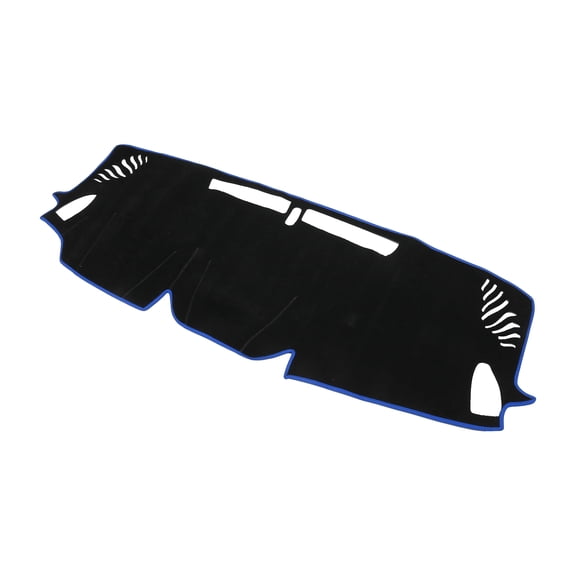 Unique Bargains Dash Cover for Subaru Impreza Non-Slip | Center Console Dash Cover Mat Black Blue 1 Pcs