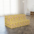 thumbnail image 4 of Banana Foldable Mattress, Fruit Fun Pop Pattern, 78.7" x 47.2", Rose Mustard, by Ambesonne, 4 of 6