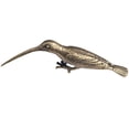 thumbnail image 1 of Statue d'Oiseau Miniature en Laiton Animal Statue en Laiton Pic-Bois Réaliste, 1 of 9